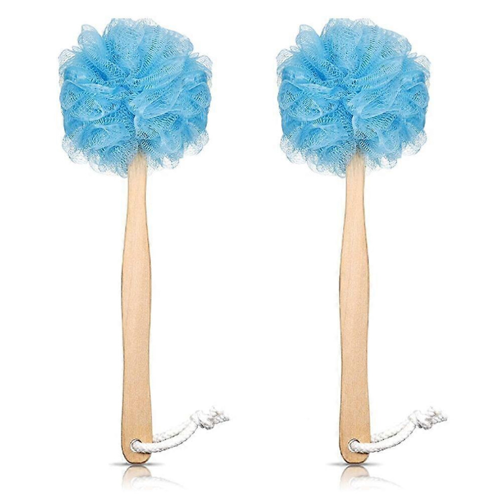 Kikidex (As Show, One Size) Toem Loofah Back Scrubber For Shower | Bamboo Charcoal Fiber Infused | Bath Sponge |