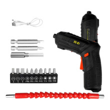 (16cmx5cmx14cm, 16 Pieces) Electric Screwdriver 90 Rotation Cordless for Furniture Assembly Car Repair 6 Pieces