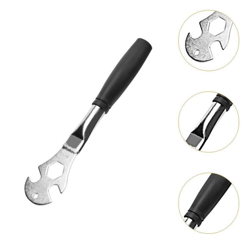 Pedal Wrench Sturdy Long Handle 9/16" Spanner Spare Part Maintenance Spanner 2