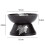(Style A, Black) Ceramic Tea Infuser Loose Leaf Tea Leaking for Tea Table Kitchen Collections Style A 2