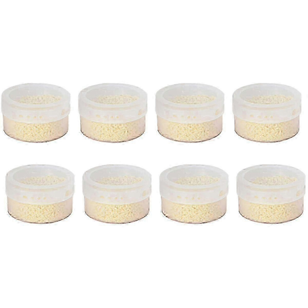 (As Show, One Size) Magnetic Spice Tins For Magnetic Magnet For Refrigerator,Spice Container Storage Box With Lid Transparent White 4633396510943