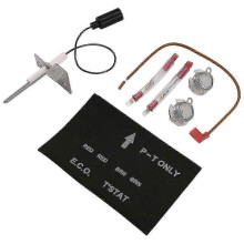 (As show, One size) RV Water Heater Thermal Cutoff Assembly Kit (with Water Heater Igniter &ECO Thermostat), Compatible for 91447