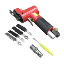 (KP-6902, One size) Mini Straight Line Air Sander with Sanding/ Rubber/ Iron Pad Random Orbital Pneumatic Sander Air-operated Handheld Polisher Waxer for Auto Body Work F