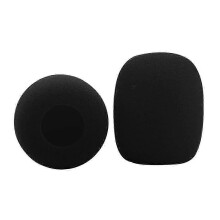 (As show, One size) 2Pcs Foam Microphone Windscreen for VideoMicro Condenser Microphones Mini Foam Cover