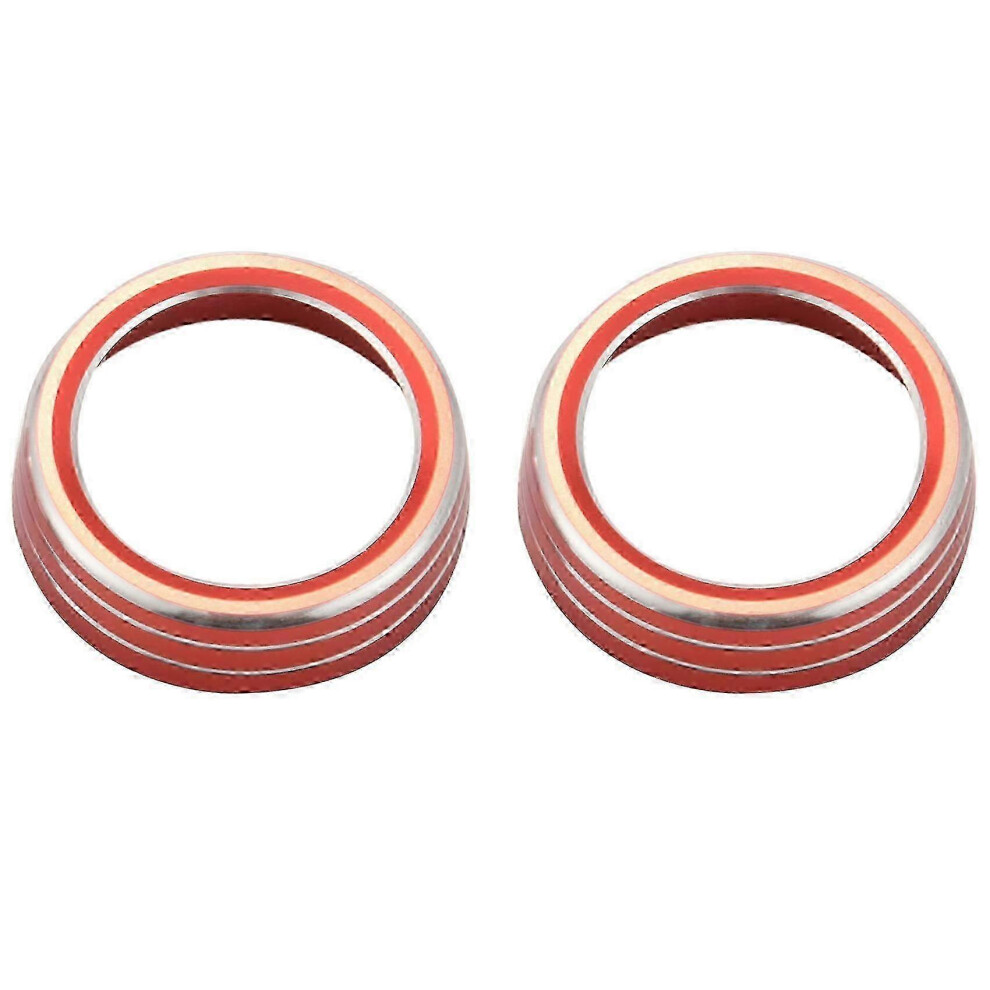 (As show, One size) for 10Th Gen Air Condition Knob Cover Trims, Anodized Aluminum AC Switch Temperature Climate Contro-image-OPC-PHKCQJV-NEW