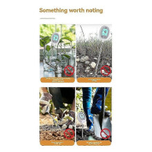 (As show, One size) 5 in 1 Soil Meter MOIST//PH/LIGHT/Temperature Meter Digital Monitor for House Plants Garden Lawn Farm Black