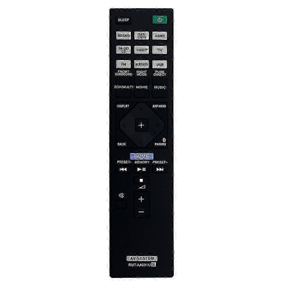 (As Show, One Size) -Aa231u Replacement Remote Control For Av Receiver Str-Dh770 4632480871533