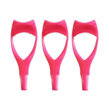 (As show, One size) Eyelashes Tools Mascara Shield Applicator ,Eyelash Tool Upper Lower Eye Lash Mascara Guard Applicator Rose Red