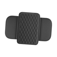 (40x30.8cm, black) Generic Car Armrest Cushion Armrest Seat Box Cover for Cars Suvs Trucks black
