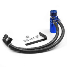 (As show, One size) Racing Car Oil Catch Can Oil Separator Clear For Ford F150 2011-2021 5.0/6.2/3.5eb/2.7eb For Expedition 2018-2020 Passenger Side