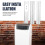 (As show, One size) Portable Window Adaptor Window Slide Kit Plate Adjustable Air Conditioner Window Kit Practical Slide Plate Wind Shield 5