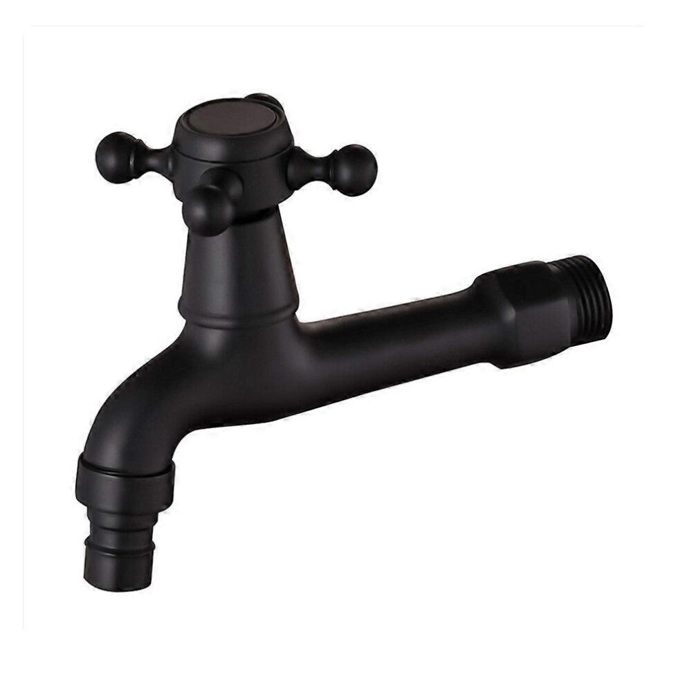 (As Show, One Size) G1/2In Wall In Antique Brass Washing Machine Faucet Single Cold Water Faucet Faucet 4633127114723