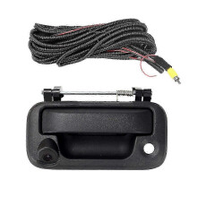 (As show, One size) Car Tailgate Handle Rear View Camera Backup Camera for Ford