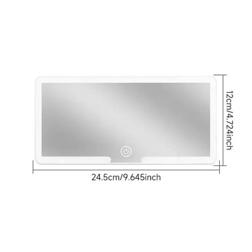 Generic Sun Visor Vanity Mirror Vehicle Dimmable Car Visor LED Makeup Mirror 1