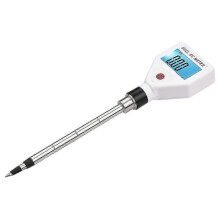 (As show, One size) Soil EC Meter Digital Soil Tester with Backlight Screen Portable Soil Salinity Tester for Greenhouse Garden Farm Orchard