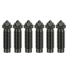 (As show, One size) 3D Printer Extruder Hotend Nozzles Kit Hardened Steel Nozzles,High Temperature for Neptune 4 Plus/4 Max