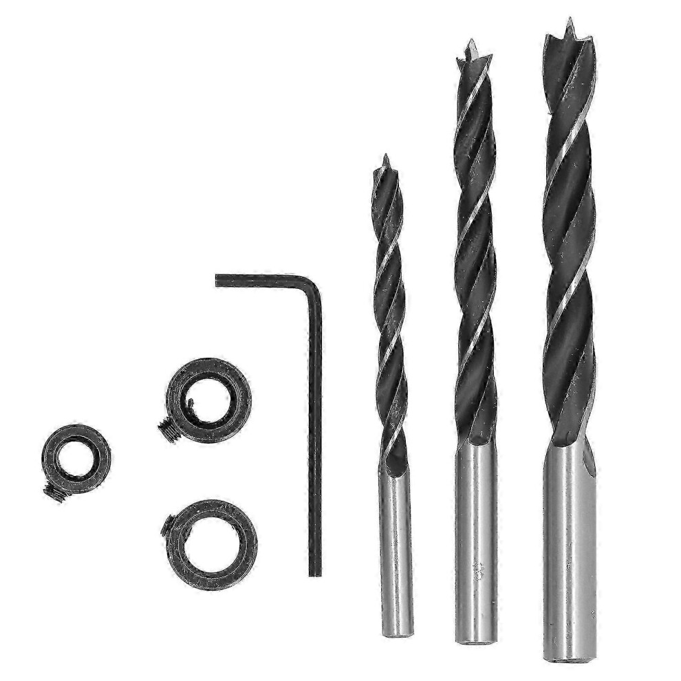 (As Show, One Size) Drill Bits Woodworking Fast Easy Cutting Threepoint Drill For Hard Wood Plastic Parts Acrylic 4633396557450