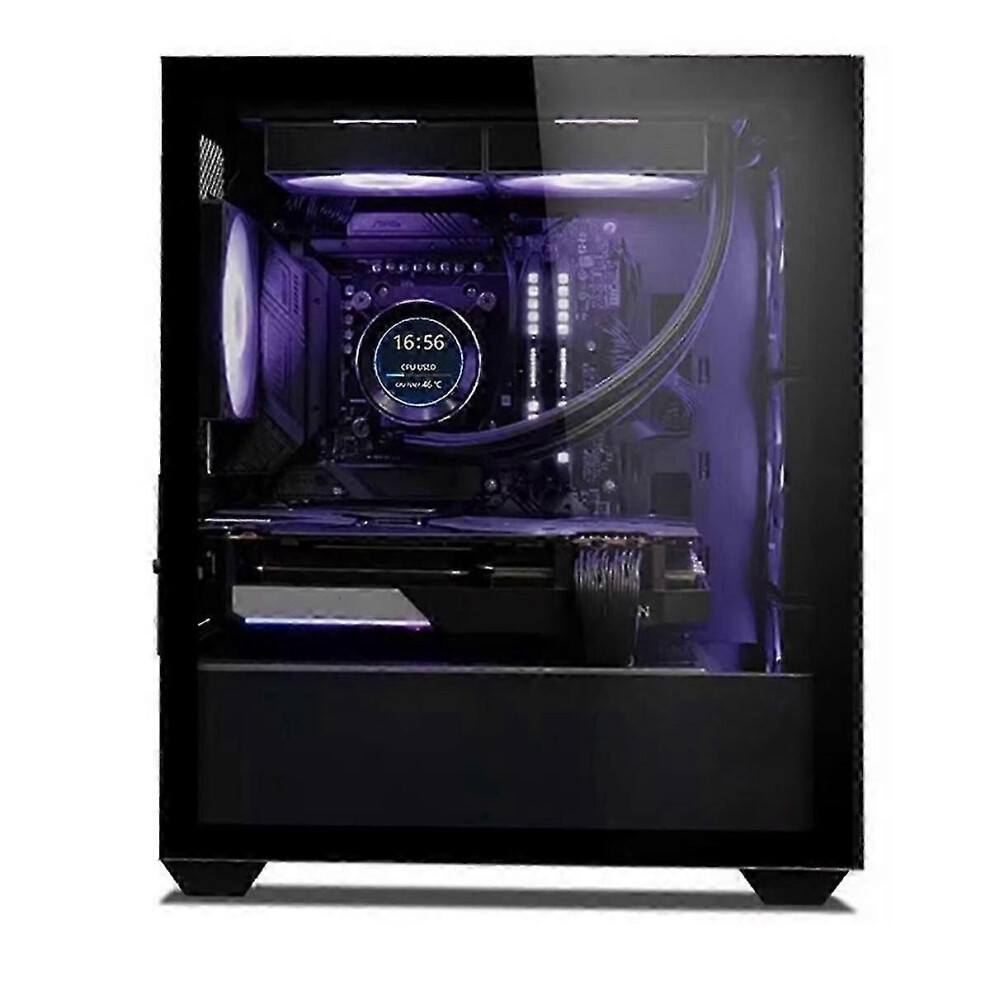 (As Show, One Size) 2.1Inch Cpu/Gpu Cooler Round Lcd Display, 4632480870178