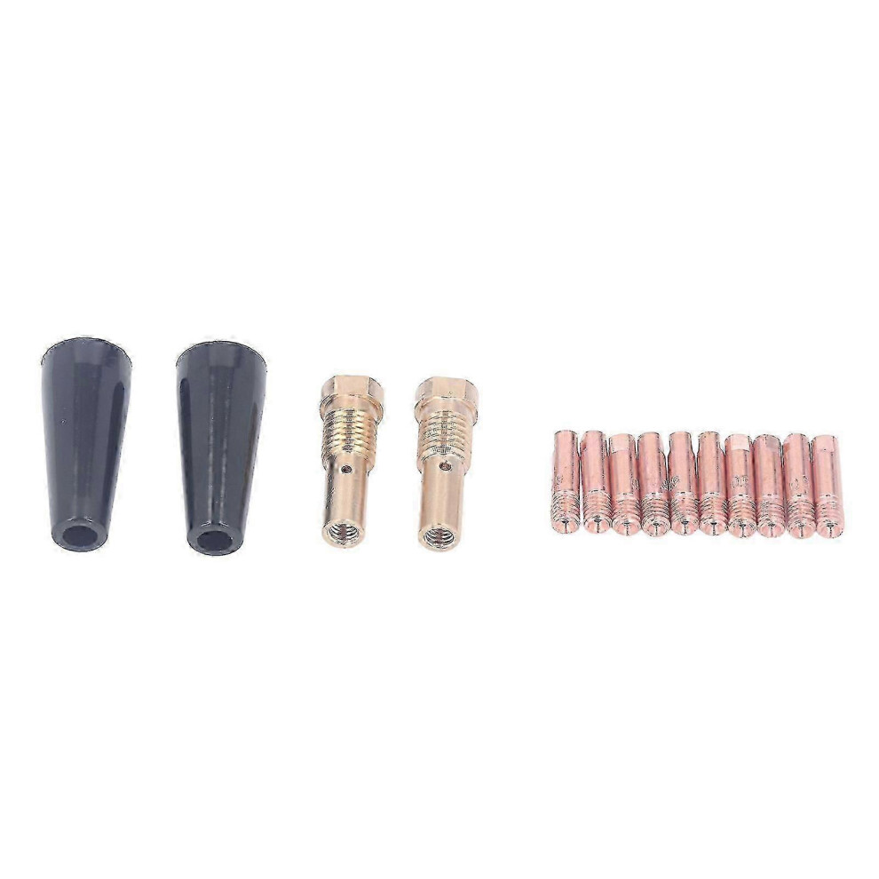 (As Show, One Size) Tig Welding Gun Consumables Conductive Nozzles Contact Tips Connecting Rods Set For 14Ak Plasma Cutting Torch 4632480871045