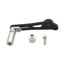 (As show, One size) Motorcycle Adjustable Folding Gear Shift Lever Shifter Pedal Lever for Speed Triple 1200RS 1200RR 2021-2024 Silver