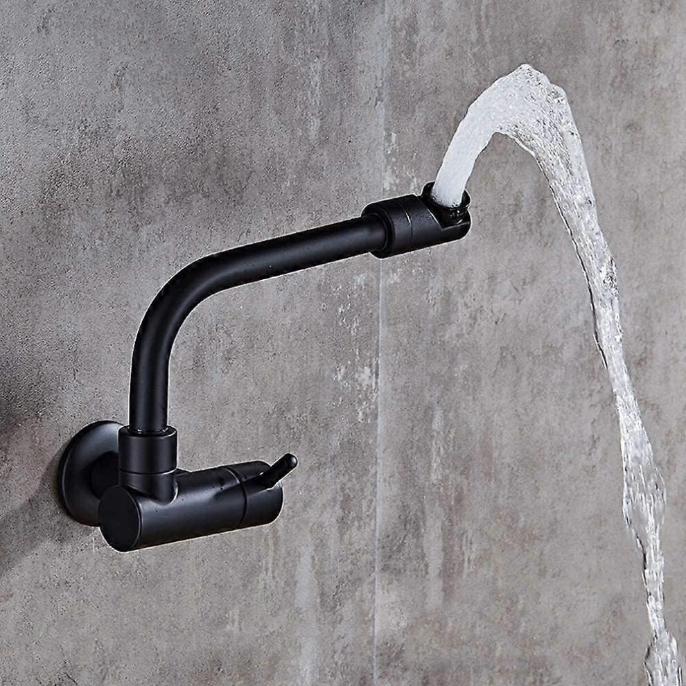 (As Show, One Size) Faucets, Single Cold Faucet Mop Swimming Pool Rotating Faucets Thick Copper Water Faucet/27Cm 4632597889292