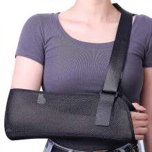(As show, One size) Arm Sling Shoulder Immobilizer, Medical Shoulder Sling with Detachable Support Plate for Right Left Arm, Arm Brace for Shoulder Injury Women and Men,