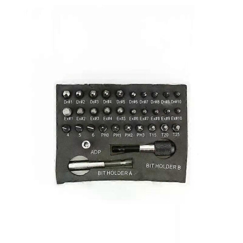 (Extractor Silver 22) 22/33Pcs Screw Extractor Drill Bit Set Magnetic Extension Bit Holder Damaged Screw Removal Tools Broken Head Screw Extractor 2