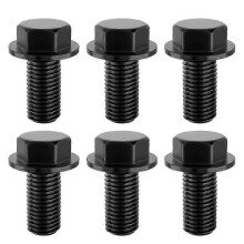 (As show, One size) 6pack M8 145344-01 Miter Saw Blade Bolt Replacement for Clamp Bolt DW703 DW704 DW712 DW715 DW716 DW718
