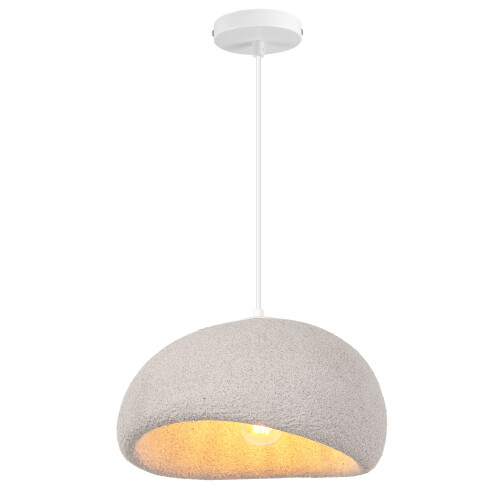 30CM Creative Personalized Chandelier Indoor Ceiling Light E27 Retro Pendant Light Modern Grey Pendant Lights