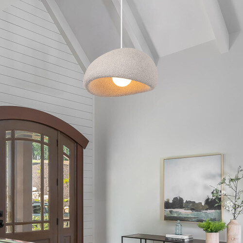 30CM Creative Personalized Chandelier Indoor Ceiling Light E27 Retro Pendant Light Modern Grey Pendant Lights 2