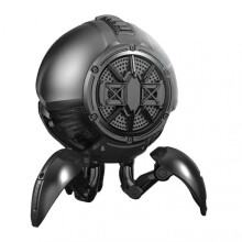 (Black) Waterproof Bluetooths Speakers Mars Stereo Sound Music Box Portable Wireless Speaker Mini Loudspeaker For Player Laptop