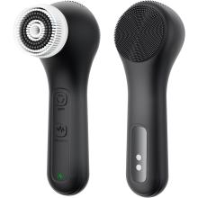 Escova Facial Elétrica Com 8 Modos De Esfoliação, Massagem, Remoção De Cravos, Limpeza Profunda  (preta)