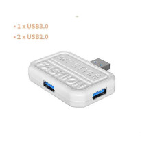 (BX3A) Cute USB Hub Type C To HDMI USB3.0 PD 60w Charger Multi Splitter Adapter Dock For Smartphones Laptops Computer PC Accessories