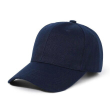 (Navy) Kids Snap Back Baseball Cap Solid Color Spring Summer Hip Hop Boy Hats Sun Caps Adjustable Breathable Outdoor Travel Kids Hats
