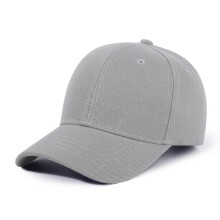 (Grey) Kids Snap Back Baseball Cap Solid Color Spring Summer Hip Hop Boy Hats Sun Caps Adjustable Breathable Outdoor Travel Kids Hats