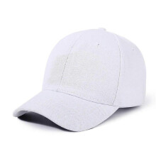 (White) Kids Snap Back Baseball Cap Solid Color Spring Summer Hip Hop Boy Hats Sun Caps Adjustable Breathable Outdoor Travel Kids Hats