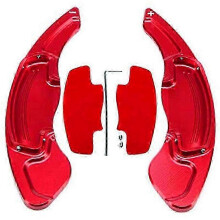 (As show, One size) Aluminum Alloy Car Steering Wheel Shift Paddle Shifter Extension Fit for Accord Odyssey CR-V UR-V