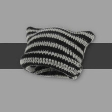 (Type 7) Harajuku Punk Gothic Knit Bonnet Cat Ear Little Devil Hat Millennium Ladies Kawaii Designer Winter Handmade Beanie Women Caps