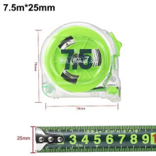 (7.5M x 25MM) 10/7.5/5/3 Meters Self Locking Fluorescent Steel Tape Measure High-Precision Thickened Meter Gauge Distance Tool