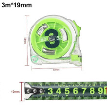 (3M x 19MM) 10/7.5/5/3 Meters Self Locking Fluorescent Steel Tape Measure High-Precision Thickened Meter Gauge Distance Tool
