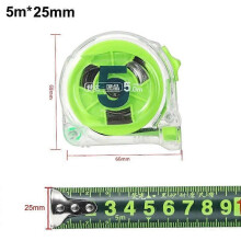 (5M x 25MM) 10/7.5/5/3 Meters Self Locking Fluorescent Steel Tape Measure High-Precision Thickened Meter Gauge Distance Tool
