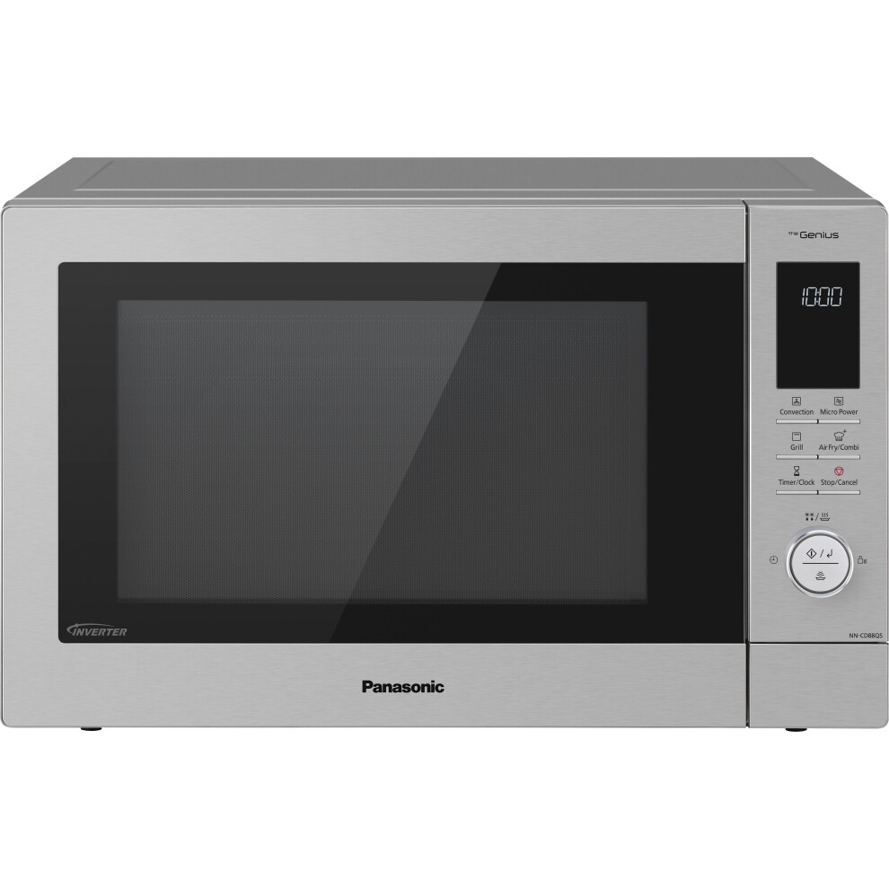 Panasonic NN-CD88QSBPQ 4-in-1 Combi Microwave – 34L, 1000W, Inverter Tech & Air Fry