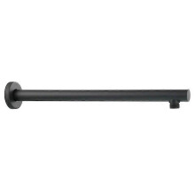 (Black(.159)) SUS304 Stainless Steel Shower Arm Wall Mounted Round Shower Arm for Fixed Shower Head Chrome Black Shower Accessory