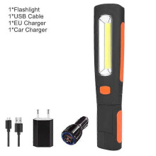 (C) COB led work light cob floodlight 2000mAh rechargeable lamp led portable magnetic light hook waterproof glare flashlight