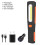 (C) COB led work light cob floodlight 2000mAh rechargeable lamp led portable magnetic light hook waterproof glare flashlight 1