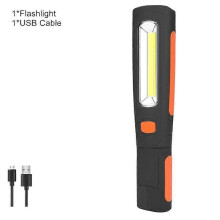 (A) COB led work light cob floodlight 2000mAh rechargeable lamp led portable magnetic light hook waterproof glare flashlight
