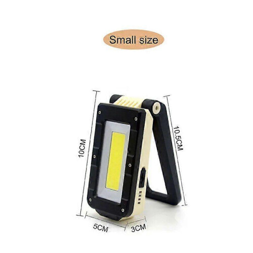 (small size) LED Working Lamp COB+LED USB Rechargeable Magnetic Torch 180 degree adjustment Bottom Lamp Cordless Worklight Flashlight