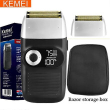 (KM-2026) Kemei Electric Shaver For men hair clipper Men's shaver Barber trimmer professional Razor Reciprocating Foil Shaving Machine