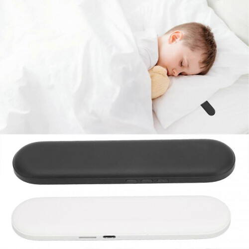 (Black) Pillow Speaker Portable Mini Bone Conduction Sleeping Speaker with Stereo Bass for Deep Sleeping Bluetooth 2
