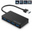 (USB 2.0 Hub White(.490)) 1pc High Speed USB 2.0/3.0 HUB Multi USB Splitter 4 Ports Expander Multiple USB Expander Computer Accessories For Laptop PC 3